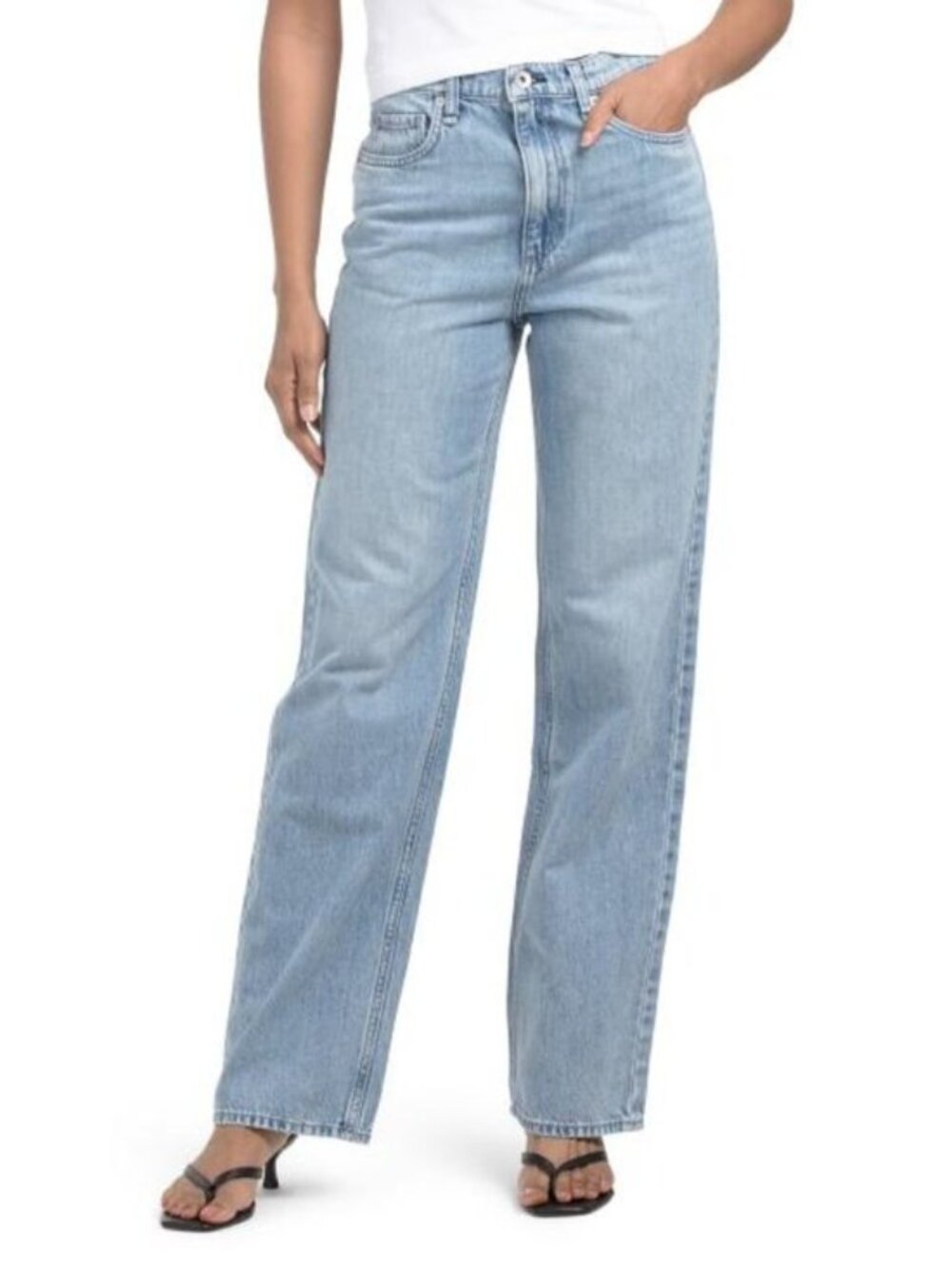 RAG & BONE Shannon High Rise Straight Leg Jeans
